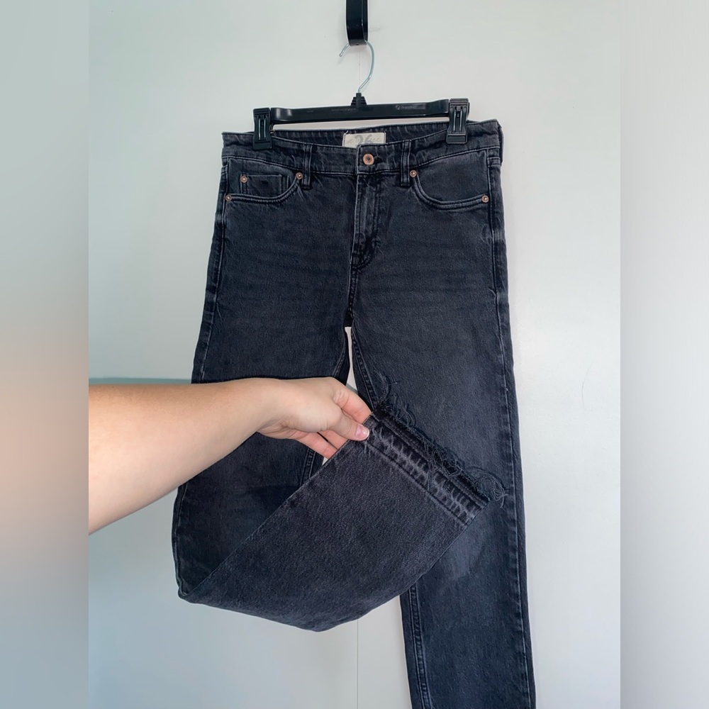 We The Free Distressed Black Jeans Size 26
